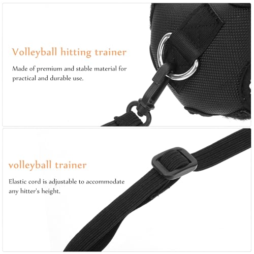 Abaodam Professional Volleyball Spike Trainer Strap Adjustable Volleyball Training Device for Jumping Hitting and Arm Swing Practice Suitable for Athletes at Home and Gym Use