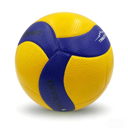 JINNNA Professional Volleyball Wear Resistant, Anti Slip, Super Strong Touch, High Elasticity Inner Tank, Indoor and Outdoor Universal Training Competition Edition