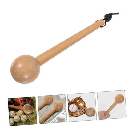 2Pcs Baseball Glove Mallet Wooden Shaping Tool for Youth Softball Baseball Gloves for Breaking and Protecting