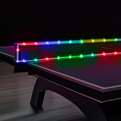 LED Ping Pong Table Light&Net Light, 14 Ft&13 Ft Light Net for Ping Pong Table&Net Table,16 Color Change, Durable & Waterproof & Easy to Install, Super Bright to Display at Night - color: Net lights