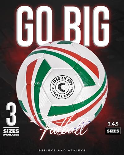 Torino Professional Training Soccer Ball – Hand Sewn Match & Practice Soccer Ball for Grass, Turf & Indoor Surfaces – Sizes 2, 3, 4 & 5