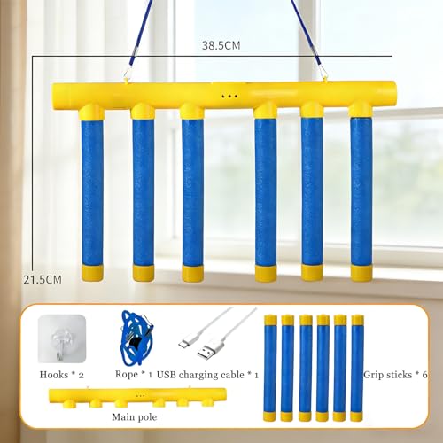 Reflex Drop Sticks Challenge Game, 3 Adjustable Catching Falling Sticks Game, Hand Eye Coordination Training Game, Reaction Time Training Hand Speed Challenge Game