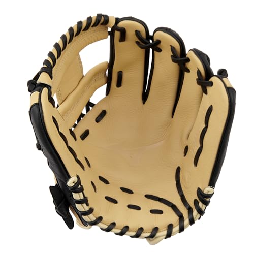 Mizuno Franchise Baseball - color: Deep 3 Web - Black/Tan, size: 11.5", Infield