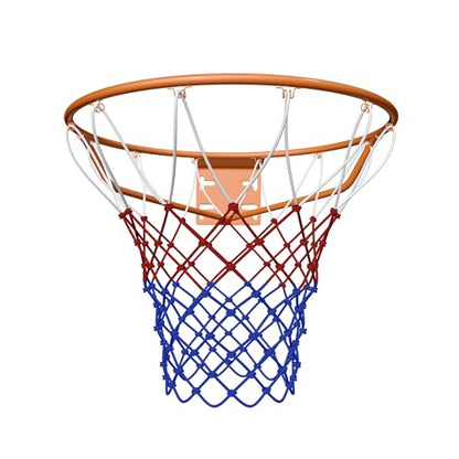 THUNDERBAY Reinforced Heavy Duty Breakaway Wall Mounted Basketball Rim,18 inch Basketball Rim Goal Replacement for Indoor Outdoor Walls - style: 18 Inch Hollow Fixed