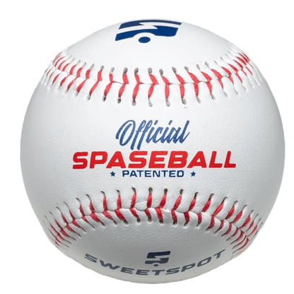 SweetSpot Plastic Bat and Ball Combo Set | Backyard Baseball Set for Youth, Kids, Teens, and Adults - size: 28 in.