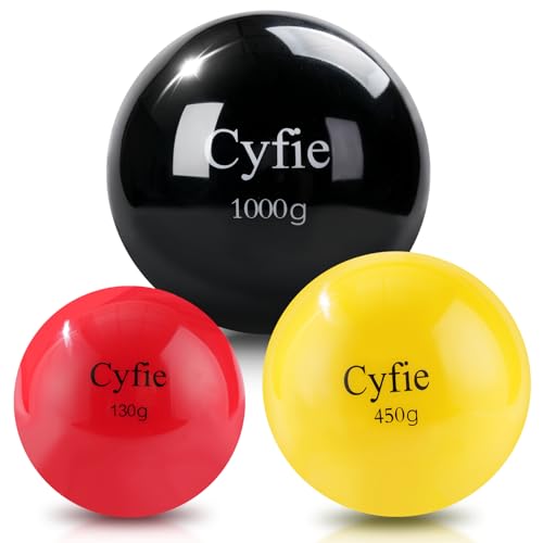 Cyfie Weighted Baseballs for Hitting Training, Heavy Balls for Batting Practice, Weighted Softballs for Strength & Swing Speed Training, Baseball Training Equipment for Players & Coaches