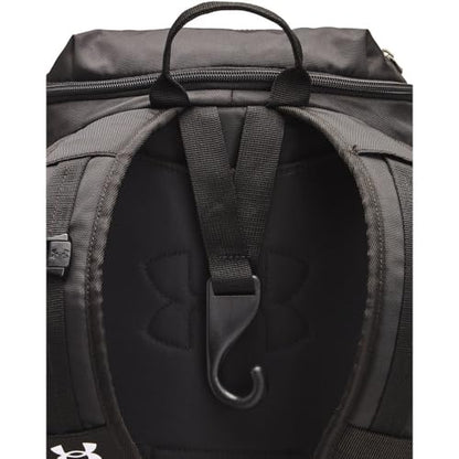Under Armour Unisex-Adult Utility Baseball Backpack Print, (003) Black / / White, One Size Fits All - color: (003) Black / / White