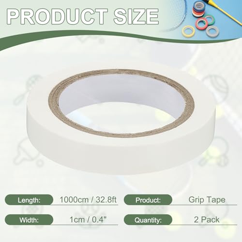 Grip Fishing Tape, PVC Racquet Finishing Tapes Racket Accessories Sticky Seal - Fitting for (Tennis, Badminton)