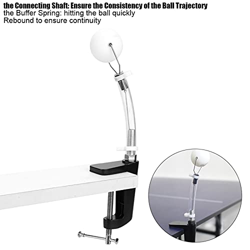 Balls Machine Traine Table Tennis Training Robot Trainer with Improve Hitting Accuracy for Beginners and Advanced Players Design Convenient for Skill Levels