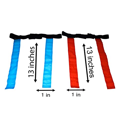 Flag Football Set - All in 1 Kids Toy Flag and Football Game - 12 Player Set