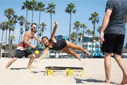 Spikeball 3 Ball Original Roundnet Game Set - Includes 3 Balls, net and Bag