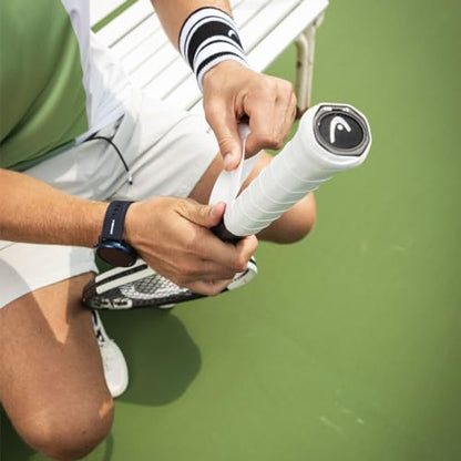 Head Xtreme Soft Racquet Overgrip Tennis Racket Grip Tape 3 Pack White, White, Pack US