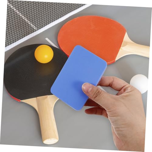 Table Tennis Racket Cleaning Sponge Soft and Delicate Paddle Cleaner Tool for Outdoor Use Portable 10-Pack Cleaning Sponges for Table Tennis Racket Maintenance