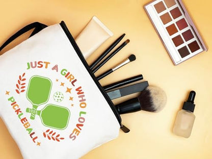 Pickleball Gifts for Women,Pickleball Lover Gifts,Pickleball Accessories Women,Pickleball Cosmetic Makeup Bag,Pickleball Party Gifts,Birthday Gifts for Teen Girls - color: pickleball 2