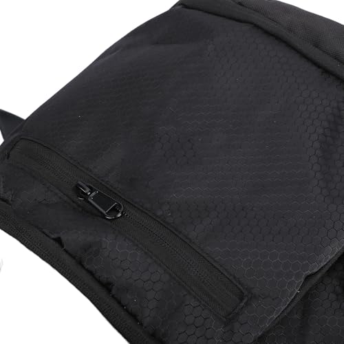Baseball Backpack with Bat Holders & Hook - Large Capacity 35L Sports Bag for Gear, Gloves, Helmet, Cleats, Shoes - Black
