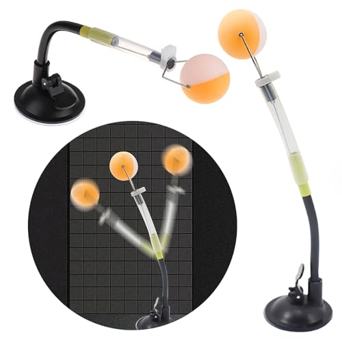 Professional Table Tennis Training Robot Fixed Rapid Rebounce Pingpong Ball Machine Table Tennis Trainer for Stroking Rebounce Pingpong Ball Clip