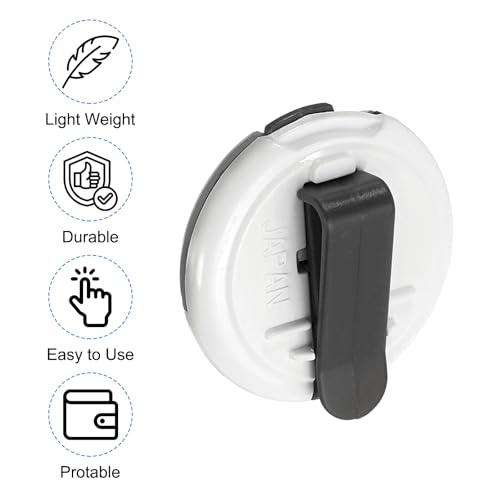 PATIKIL Golf Score Counter Mini Golf Shot Stroke Attachment Counter Clicker Clip - color: White Black