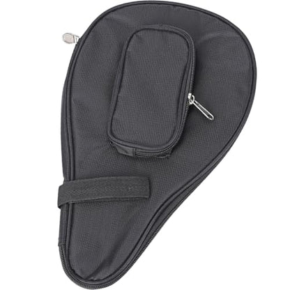 OSALADI Table Tennis Racket Storage Case Ping Pong Paddle Protective Bag Gourd Shape Black Sturdy Sports Organizing Storage for Training and Competition