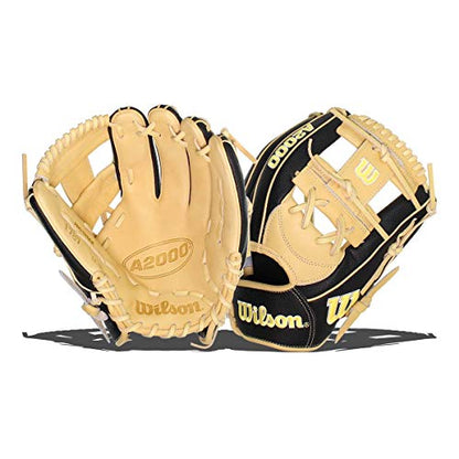 Wilson A2000 - color: Black/Blonde, size: 11.75"
