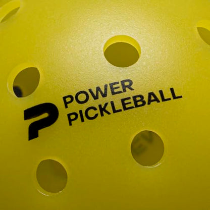 Diadem Premier Power Pickleball Ball - Official Ball of Power Pickleball | High Visibility Yellow | Fast and Durable | USAPA Approved (12 Pack, Yellow)