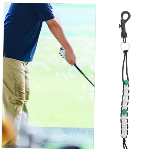 Yardwe Golf Beads Score Counter with Clip Portable Golf Tracker for Accurate Shot Counting for Easy Scorekeeping and Versatile Use