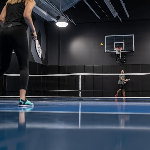 ONIX Pickleball 2-in-1 Regulation-Size Portable Net and Practice Net Set Includes Carrying Case with Wheels