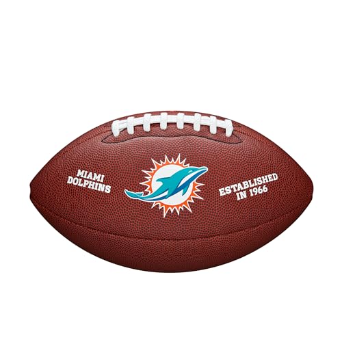 Wilson NFL Backyard Legend Football - Official Size - style: Miami Dolphins