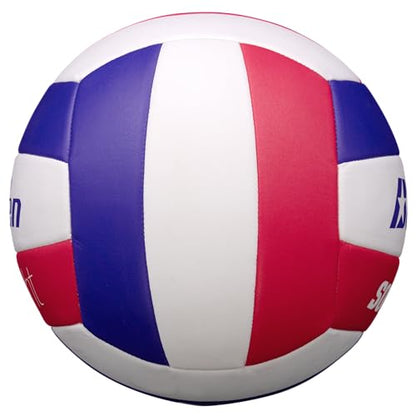 Baden | Softlight VXT1 | No Sting FlexFoam Cover | Youth Lightweight Training Volleyball | K-5 Youth Players | Official Size 5 + 20% Lighter | Official Ball of BYOP - color: Royal Blue/Hot Pink