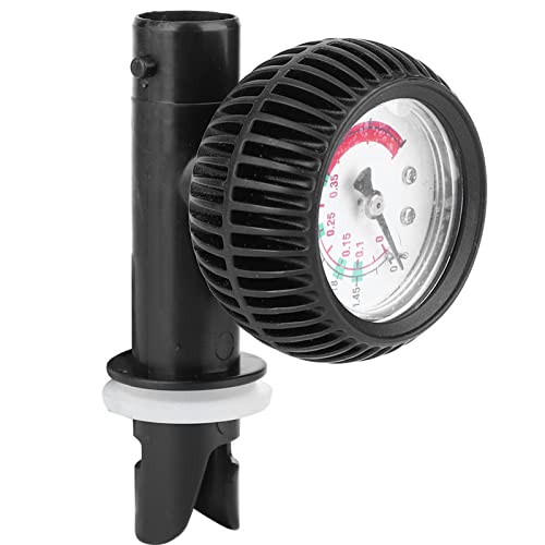 Inflatable Boat Kayak Air Pump for Surfboard, with Pressure Test, Long Hose Adapter, up to 0.6 Bar 8.55 PSI