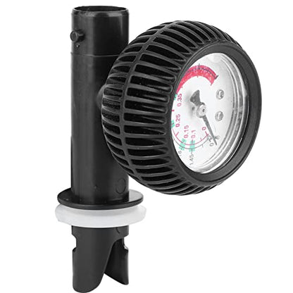 Inflatable Boat Kayak Air Pump for Surfboard, with Pressure Test, Long Hose Adapter, up to 0.6 Bar 8.55 PSI