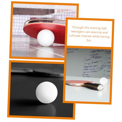 Toyvian Advanced Pong Balls for Table Tennis Training Durable Smooth Surface for Beginners for School and Gym