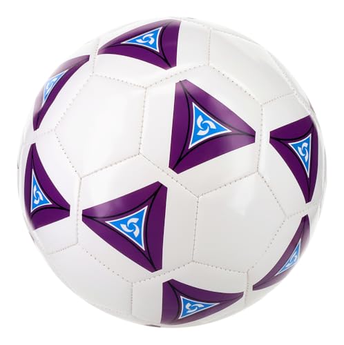 Mikasa Serious Soccer Ball - color: Purple/white, size: 4