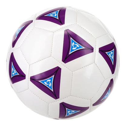 Mikasa Serious Soccer Ball - color: Purple/white, size: 4