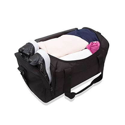 Jetstream Heavy Duty Multi Pocket Durable Sports Gym Equipment Travel Duffel Bag