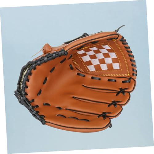 Cabilock Baseball Glove 12.5 Inch Thicken Pu Softball Infielder's Mitt for Youth Adults Left Right Hand Throw Sports Training Random Color