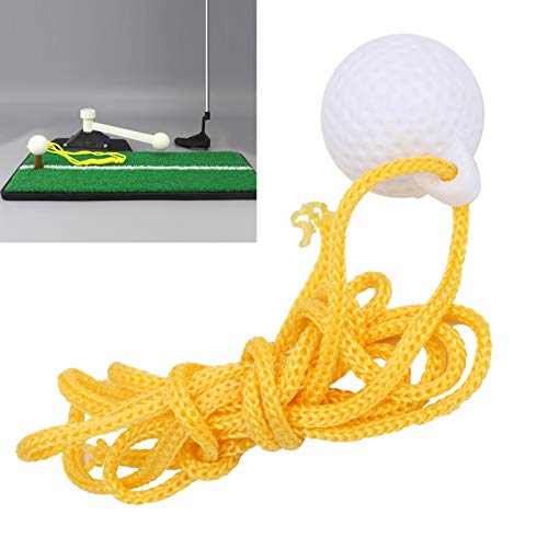Golf Swing Practice Ball Durable Pocket Sized with String for Beginner Training ABS Material Lightweight Reusable Golf Accessories Ideal for Indoor Outdoor Use