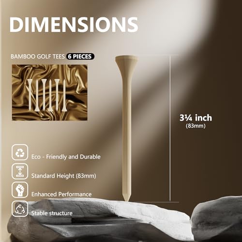 2-Layers Premium Golf Ball - Performance Golf Ball for Distance and Straighter Shots, Personalized Antique Gifts for Men Golf Tees Gift Set - color: 4 Pack Golden