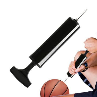 Ball Pump for Sports Balls, Handheld Air Pump with Needle, Portable Sports Ball Inflator, for Basketball, Soccer, Football, Volleyball, Tire