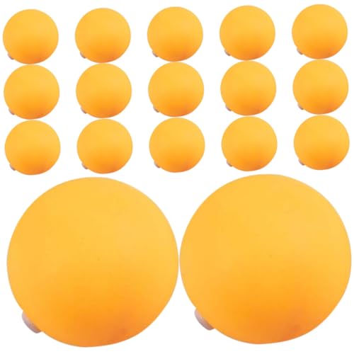 60pcs Pong Training Balls Pong Balls for Practice Machine Elastic Soft Shaft