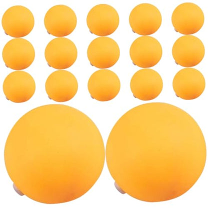 60pcs Pong Training Balls Pong Balls for Practice Machine Elastic Soft Shaft
