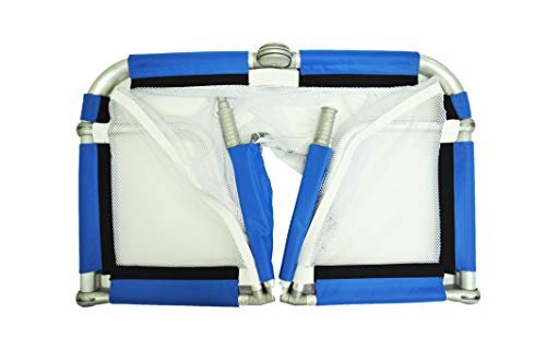 Alpha Goal - The Original All Aluminum Folding Goal with Carry Bag. Pro Grade Quick Folding Aluminum Folding Goal Bag inlcluded. Sizes 4'x2.5', 5'x3', 6'x4'. - color: Royal, size: 4x2.5
