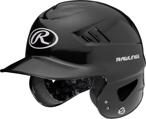 Rawlings | COOLFLO Batting Helmet | T-Ball (6 1/4" - 6 7/8") | Black - color: Black - COOLFLO