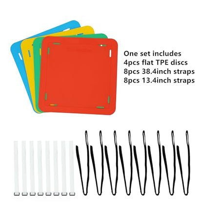 Soccer Goal Shooting Target Discs Sports Goal Reactive Agility Training: Enhance Accuracy and Agility for Lacrosse, Hockey, Soccer, Baseball