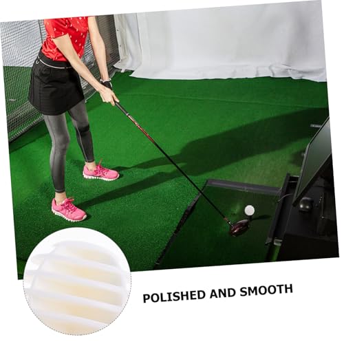 UPKOCH 10Pcs Indoor Golf Stripe Practice Balls for Skill Development Lightweight PE Material for Swing Practice