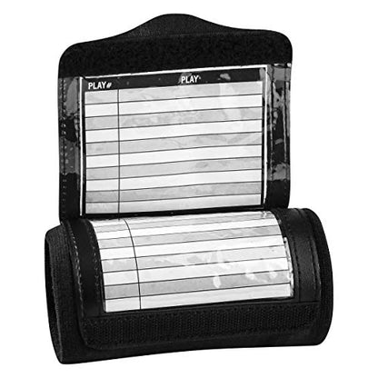 Champro Adult Quarterback Playbook Triple (AF50B) - color: Black, size: Adult