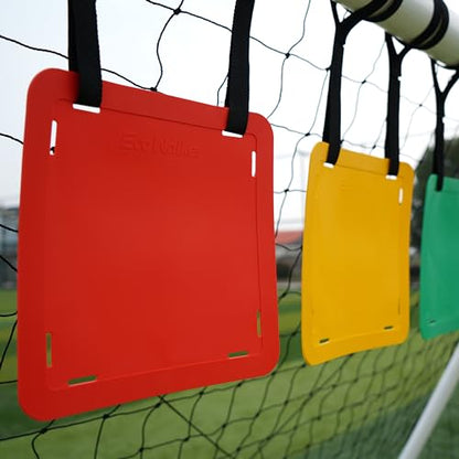 Soccer Goal Shooting Target Discs Sports Goal Reactive Agility Training: Enhance Accuracy and Agility for Lacrosse, Hockey, Soccer, Baseball