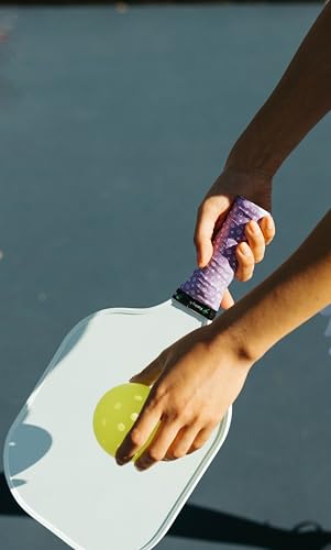 Funky Ace - Patterned Tennis Racket/Pickleball Paddle Overgrip - Non-Slip, Quick Dry, Pre-Cut - Performance Grip Tape - Adjustable Length Pickleball Overgrip Tape - color: Grand Slam Glam