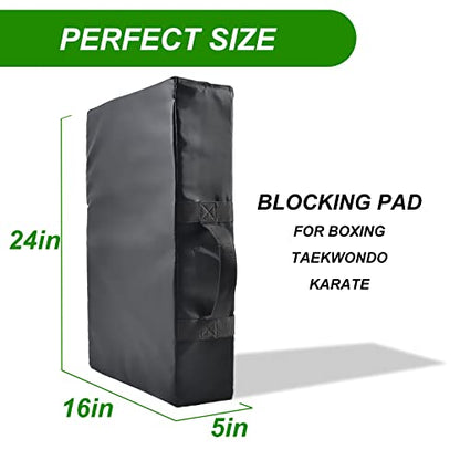Football Blocking Pad, Football Blocking Shield, 24" x 16" Blocking Pad, Sports Kick Shield for Football, Basketball, Hockey, Lacrosse Training