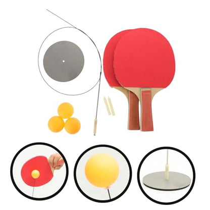 BESPORTBLE Shaft Table Tennis Pong Paddle Table Tennis Trainer Home Racket Toy Indoor Racket Toy