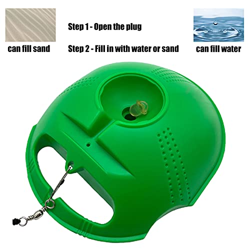Tennis Trainer Rebound Baseboard Self Training Equipment Rebounder with 2 String Tennis Balls - color: Green